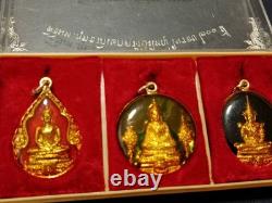 Emerald Buddha behind King Rama I year1981 Thai Amulet 3Holy Wat Pho(Chetuphon)