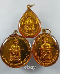 Emerald Buddha behind King Rama I year1981 Thai Amulet 3Holy Wat Pho(Chetuphon)