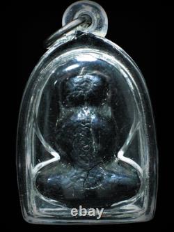 Exceptional LP Nak Phra Pidta Mekhapat Buddha 1889 Antique Buddhist Pendant
