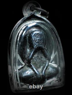 Exceptional LP Nak Phra Pidta Mekhapat Buddha 1889 Antique Buddhist Pendant