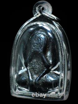 Exceptional LP Nak Phra Pidta Mekhapat Buddha 1889 Antique Buddhist Pendant