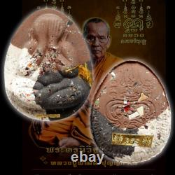 FREE Waterproof Case RARE Thai Amulet Genuine Phra PID TA Jumbo LP PHAT PIDTA
