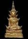 Genuine Antique Bronze Gilt Buddha Rattana 18th C Thai Amulets Statues Rare