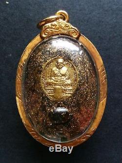 Genuine BIE GAE LP TUAD Thai Buddha Amulet Powerful Magic Protection Wealth