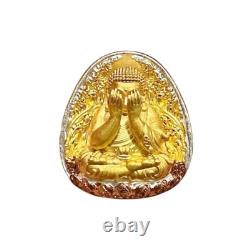 Genuine Buddhist art of Phra Pidta Lp Toh Thai Buddha Amulet Talisman Charm A125
