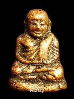 Genuine LP Ngern Wat Hoykeain Thai Amulet Thailand Buddha Lucky Pendant Talisman