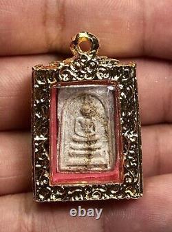Genuine Phra Somdej Lp Pae (lp Toh) Have Guarantee Card Thai Buddha Amulet K467