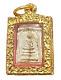 Genuine Thai Buddha Amulet Phra Somdej Lp Pae (LP TOH) Holy Guarantee Card K467