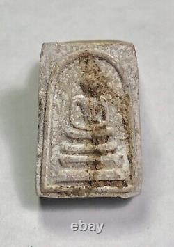 Genuine Thai Buddha Amulet Phra Somdej Lp Pae (LP TOH) Holy Guarantee Card K467