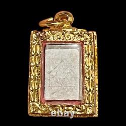 Genuine Thai Buddha Amulet Phra Somdej Lp Pae (LP TOH) Holy Guarantee Card K467