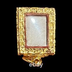 Genuine Thai Buddha Amulet Phra Somdej Lp Pae (LP TOH) Holy Guarantee Card K467