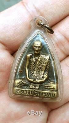 Genuine Thai Magic Amulet Buddha LP Phrom Wat Chong Kae Phim Niyom BE. 2516
