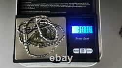 Glaze Buddha Phra Khun Paen Ayutthaya Gild Thai Amulet Pedant Sterling Silver #1