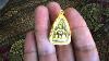 Gold 3 Buddha Triangle Amulet From Thailand