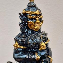 Golden Face Giant God Thao Wessuwan Sacred Thai Amulet 8 Statue