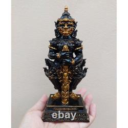 Golden Face Giant God Thao Wessuwan Sacred Thai Amulet 8 Statue