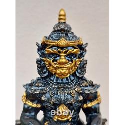 Golden Face Giant God Thao Wessuwan Sacred Thai Amulet 8 Statue