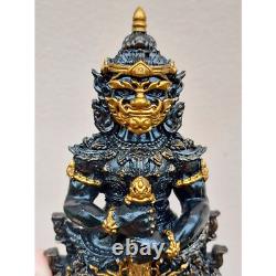 Golden Face Giant God Thao Wessuwan Sacred Thai Amulet 8 Statue