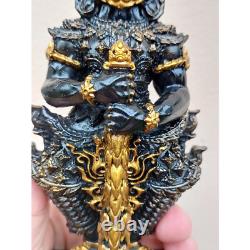 Golden Face Giant God Thao Wessuwan Sacred Thai Amulet 8 Statue