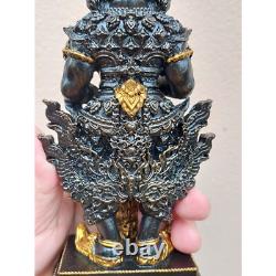 Golden Face Giant God Thao Wessuwan Sacred Thai Amulet 8 Statue