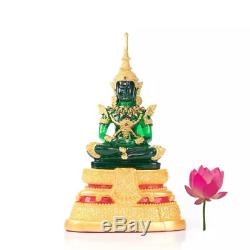 Green Buddha Emerald Thai Amulet Talisman Statue Protection Luck Wealth Luck