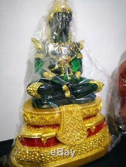 Green Buddha Emerald Thai Amulet Talisman Statue Protection Luck Wealth Luck