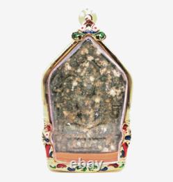 Green Phra Khun Phaen Phrai Kumarn Thai Buddha Amulet Pendant LP Tim 1972 Lucky