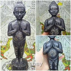 Guman Thai Buddha Statue Brass Kuman Thong Figure Ai kai Buddhism Talisman