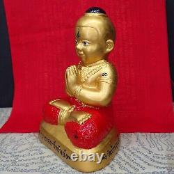 Guman Thai Buddha Statue Look Om Buddhism Sculpture Kuman Thong Statue Rare