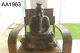 HUGE Powerful Ruesri Hermit Solid LEKLAI Carved Buddha Thai Amulet #aa1963a
