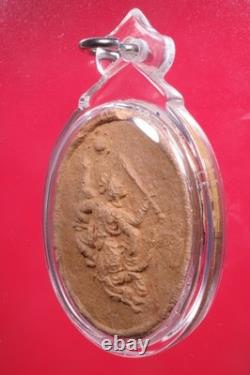 Hanuman LP Sri Wat Sakae(Nur Din) B. E. 2520, Thai Buddha amule & CARD#3