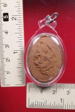 Hanuman LP Sri Wat Sakae(Nur Din) B. E. 2520, Thai Buddha amule & CARD#3