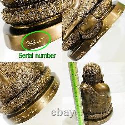 Happiness Buddha Statue Sankajai Treasure Wealth Lp Hong Be2553 Thai Amulet 5058