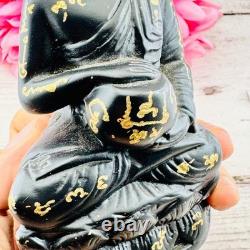 Health Wealth Upakut Yant Write Bronze Buddha Statue Watsutad Thai Amulet 15004