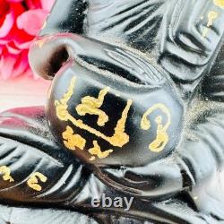 Health Wealth Upakut Yant Write Bronze Buddha Statue Watsutad Thai Amulet 15004