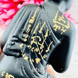 Health Wealth Upakut Yant Write Bronze Buddha Statue Watsutad Thai Amulet 15004