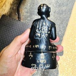 Health Wealth Upakut Yant Write Bronze Buddha Statue Watsutad Thai Amulet 15004
