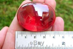 Holy Red Energy Naga Eye Gem Crystal Med. Soap Luck Thai Buddha Amulet Talisman