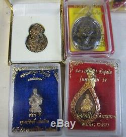 Huge Lot Thai Thailand Buddha Buddhist Amulet Pendant Coin Medallion +
