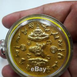 Jatukam 12 Thai Zodiac. Pidta & 2 Giant Phra Rahu. Thai Amulet Rare Buddha 2550