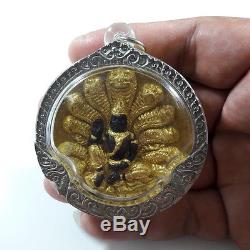 Jatukam 12 Thai Zodiac. Pidta & 2 Giant Phra Rahu. Thai Amulet Rare Buddha 2550