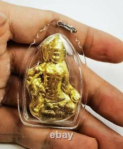 Jatukam Ramathap Naga Gold Leklai Lucky Rich Thai Amulet Buddha Talisman pendant