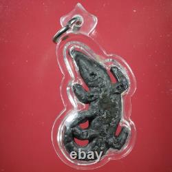 Jorakae, Luang Phor Sanit, Wat Lam Bua Loy, Thai buddha amulet Certificate Card #3