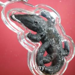 Jorakae, Luang Phor Sanit, Wat Lam Bua Loy, Thai buddha amulet Certificate Card #3