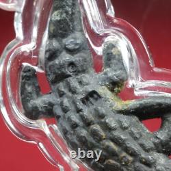 Jorakae, Luang Phor Sanit, Wat Lam Bua Loy, Thai buddha amulet Certificate Card #4