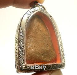 Khunpaen Strong Love Attraction Appeal Lucky Thai Antique Buddha Amulet Pendant