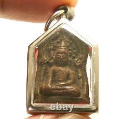 Khunpaen Strong Love Attraction Real Thai Buddha Amulet Lucky Gamble Win Pendant