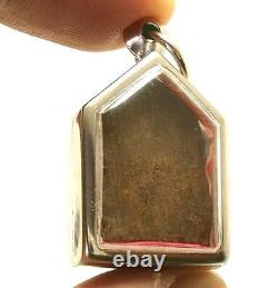 Khunpaen Strong Love Attraction Real Thai Buddha Amulet Lucky Gamble Win Pendant