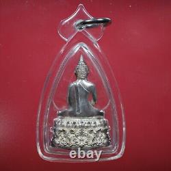Kring Sothorn, Wat Sothorn Tempel BE. 2558, Nur Silver Thai buddha & Card#4