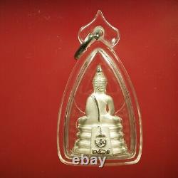 Kring Sothorn, Wat Sothorn Tempel BE. 2561, Ner Silver Thai buddha & Card#1